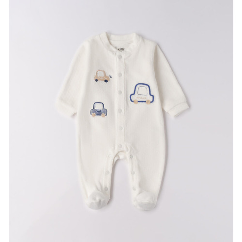 Tutina neonato iDO PANNA color crema 