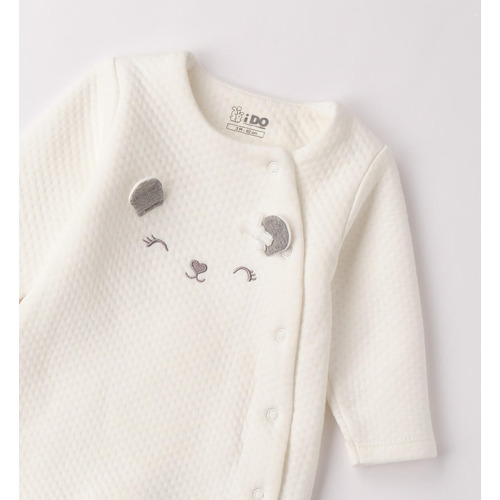 Tutina intera neonata iDO, panna 
