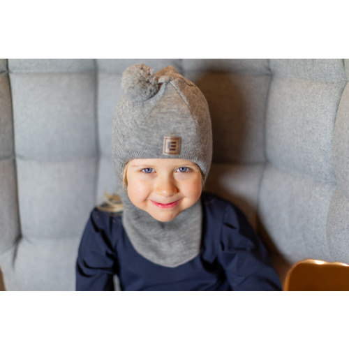 Cagoule d'hiver en laine pour bébé LENNE 