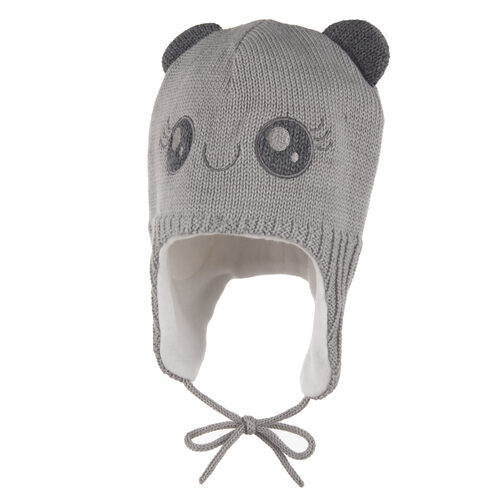 Bonnet d'hiver en laine avec oreilles 