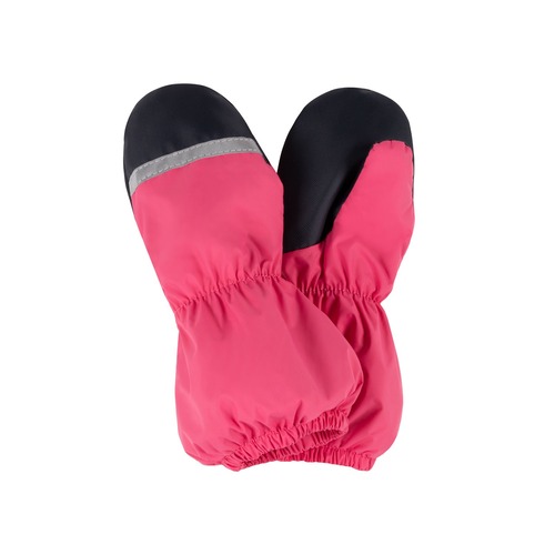 Gants d'hiver chauds bleu foncé avec doublure en laine 