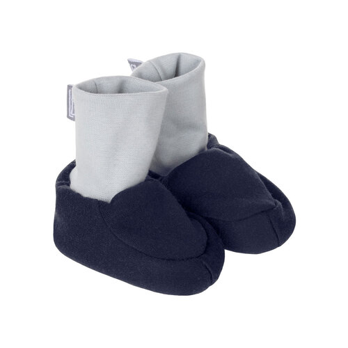Gefütterte Baby-Booties aus Merinowolle 