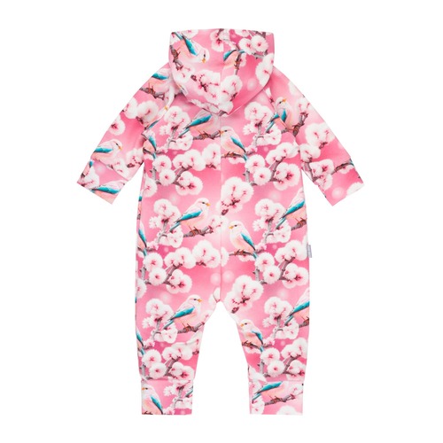 Combinaison coton doublée laine mérinos 