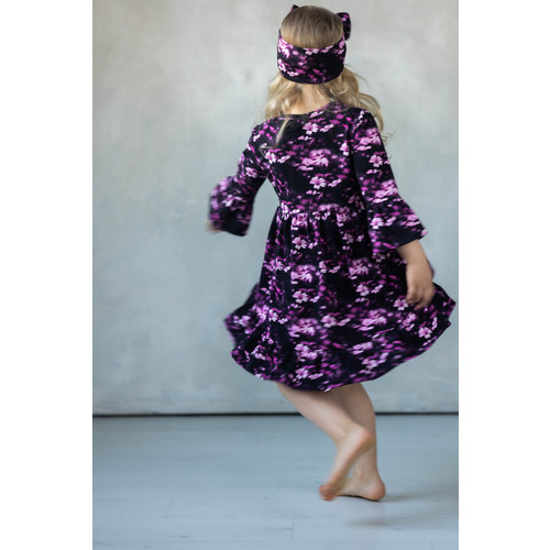 Ruffled tunic dress 