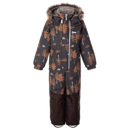 Mono invierno estampado para bebé 