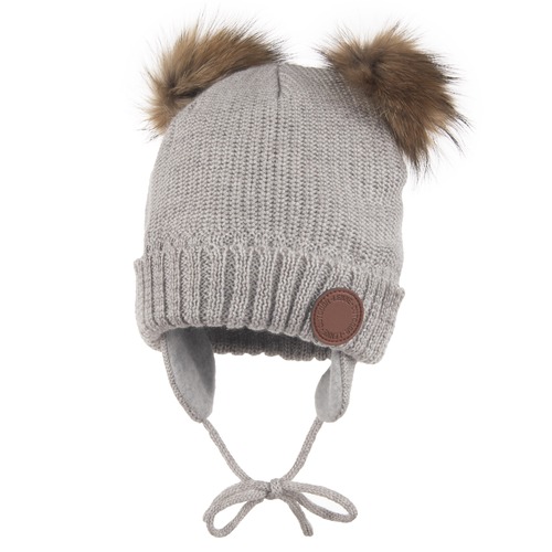 Bonnet d'hiver en laine pour bébé 
