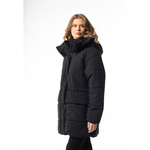 Chaqueta larga de invierno extra cálida para mujer 