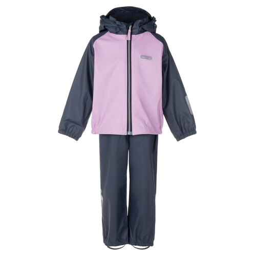 Ensemble de pluie doublé de polaire 