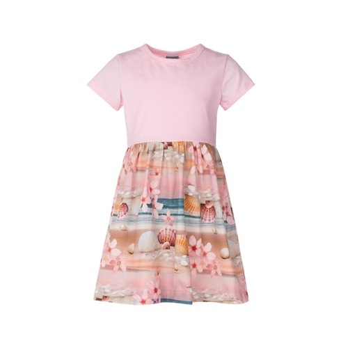 Sommerkleid mit kurzen Ärmeln 