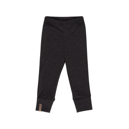 Dunkelgraue Hose aus Merinowolle 