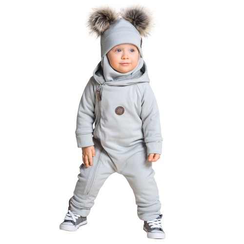 Combinaison bébé en laine mérinos 