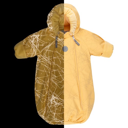 Traje de abrigo reflectante con forro de lana merino para primavera/otoño 