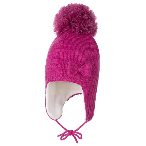 Wintermütze aus Merinowolle 
