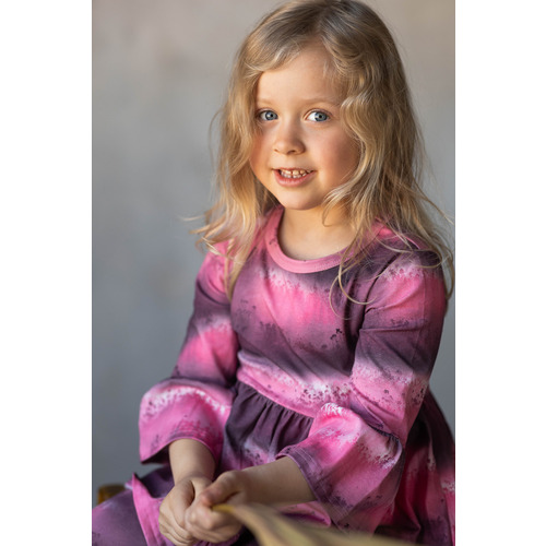 Ruffled tunic dress 