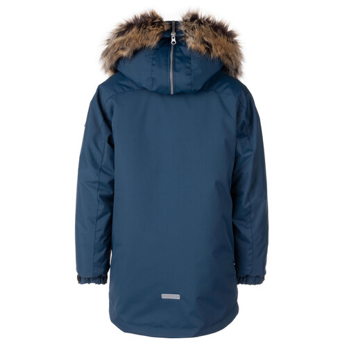 Winterparka mit reichem Pelzbesatz 
