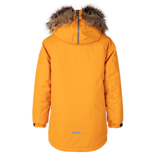 Winterparka mit reichem Pelzbesatz 
