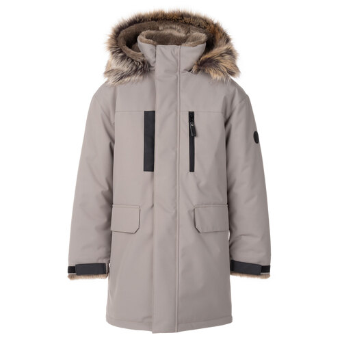 Abrigo de Invierno con Detalles Reflectantes 