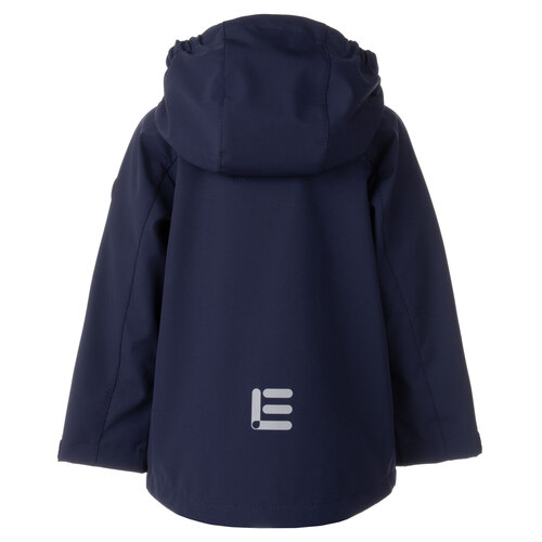 Veste softshell bleu marine mérinos 