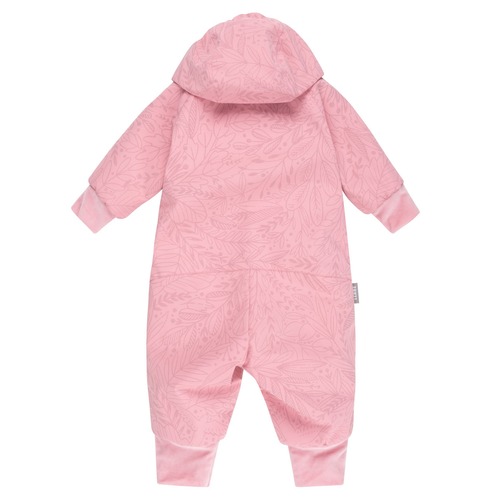 Tuta neonato in lana merino riflettente 