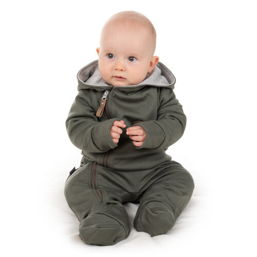 Combinaison bébé en laine mérinos 