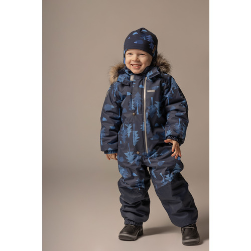 Mono invierno estampado para bebé 