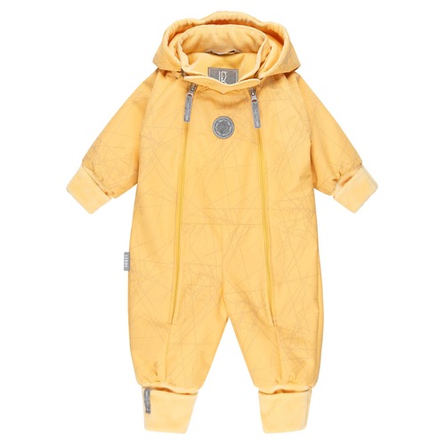 Tuta neonato in lana merino riflettente 