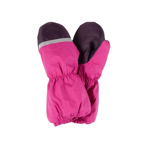 Gants d'hiver chauds bleu foncé avec doublure en laine 