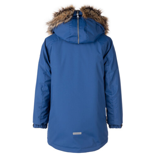 Winterparka mit reichem Pelzbesatz 