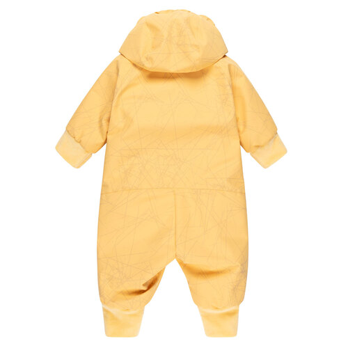 Tuta neonato in lana merino riflettente 