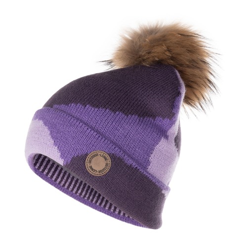 Wintermütze aus echtem Pelz 