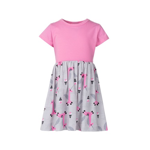Sommerkleid mit kurzen Ärmeln 
