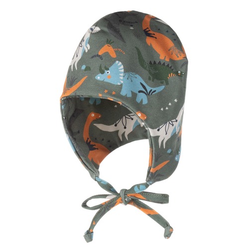 Cappellino bianco in cotone per neonato 