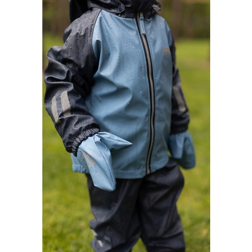 Regenhandschuhe mit Fleece-Futter 