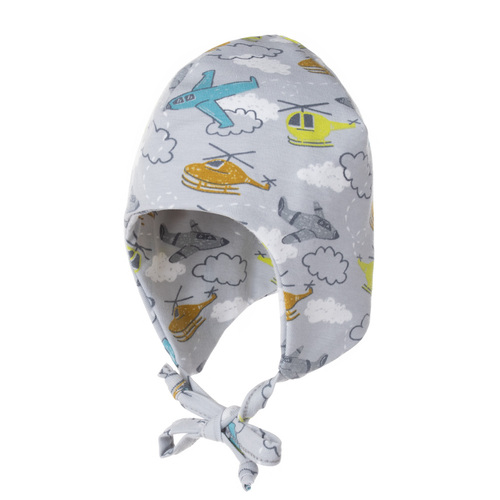 Bonnet bébé en jersey doux 