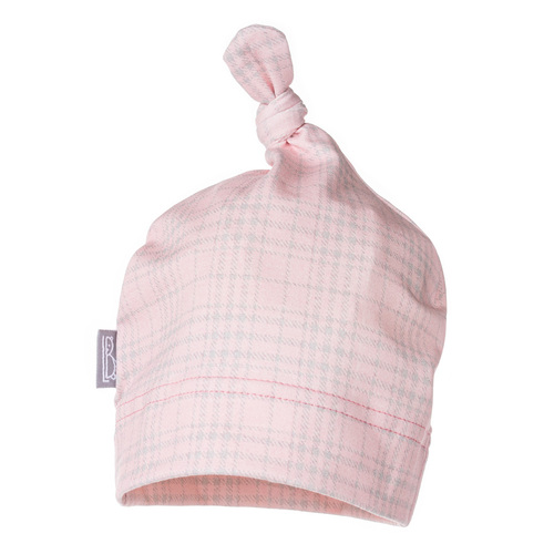 Gorro de bebé con nudo 