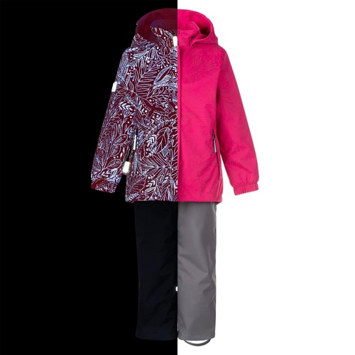 Conjunto reflectante impermeable primavera-otoño 