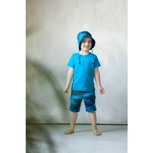 Dunkelblaues T-Shirt 