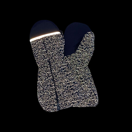 Manoplas de transición reflectantes con cremallera 