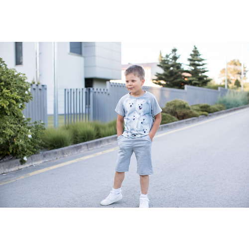 Pantalones cortos azul oscuro para niño 