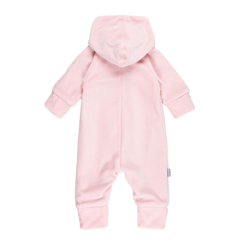 Combinaison velours bébé doublée jersey 
