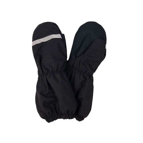 Manoplas negras para primavera-otoño 