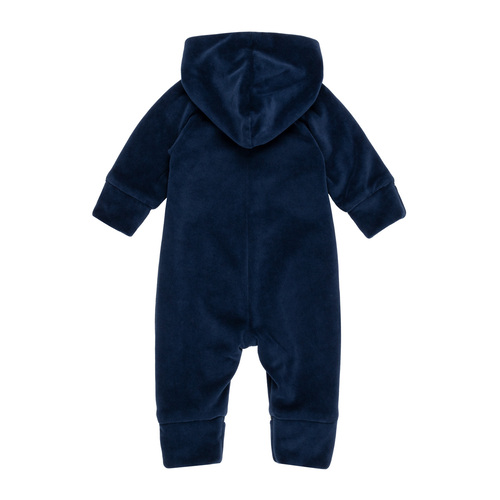 Combinaison velours bébé doublée jersey 