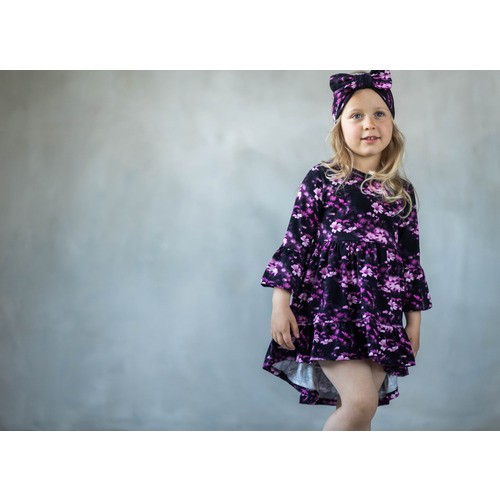 Ruffled tunic dress 