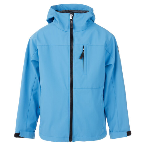 Giacca Softshell Nera Foderata in Merino 