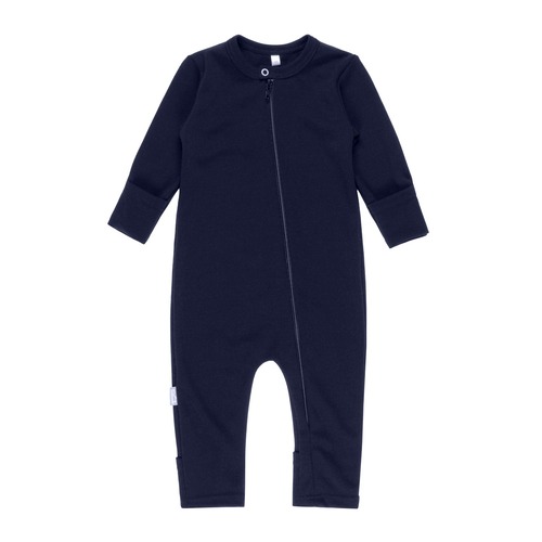 Combinaison bébé en laine mérinos 
