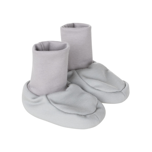 Gefütterte Baby-Booties aus Merinowolle 