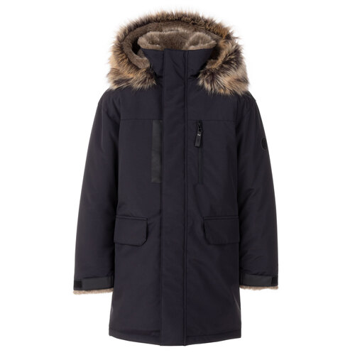 Abrigo de Invierno con Detalles Reflectantes 