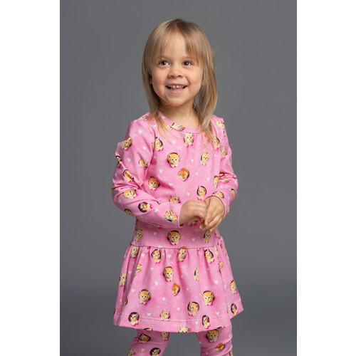 Vestito manica lunga neonata 