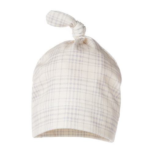 Gorro de bebé con nudo 