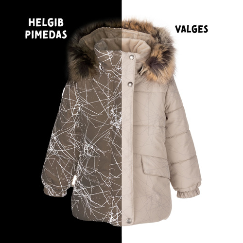 Warmer Reflektierender Winterparka 